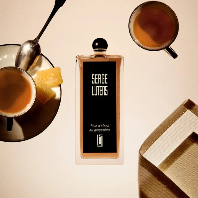 【SERGE LUTENS  盧丹詩】黑色禮服系列-五時薑茶淡香精50ml(專櫃公司貨)