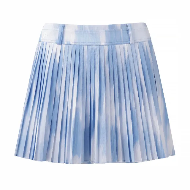 【DESCENTE】GOLF 迪桑特 AIR HOLE 女款 高爾夫短裙 透氣 輕量 百褶裙 運動裙 內附安全褲(黑/淺藍/粉)