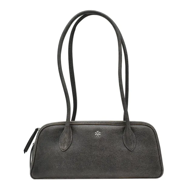 【TORY BURCH】Rory Box Satchel 牛皮法棍包肩背包腋下包