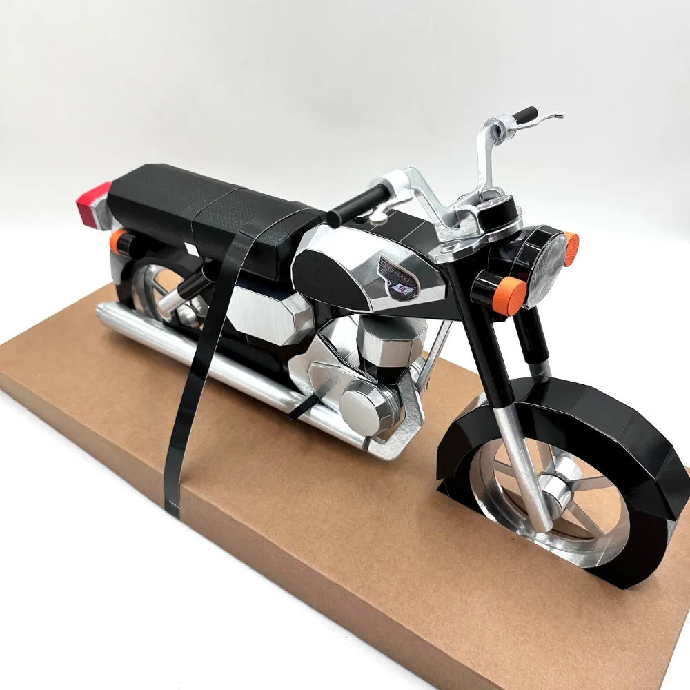 【上芳香業】金紙 紙紮用品 擬真金紙 紙紮用品 重機川崎125 擋車 精緻立體紙紮(附行照 鑰匙 封條)
