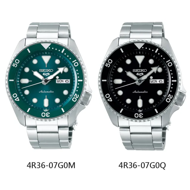 【SEIKO 精工】5 Sports/CS系列 經典熱賣款 男錶 女錶 雙11 送禮(4R36-07G0Q/4N30-00M0S)