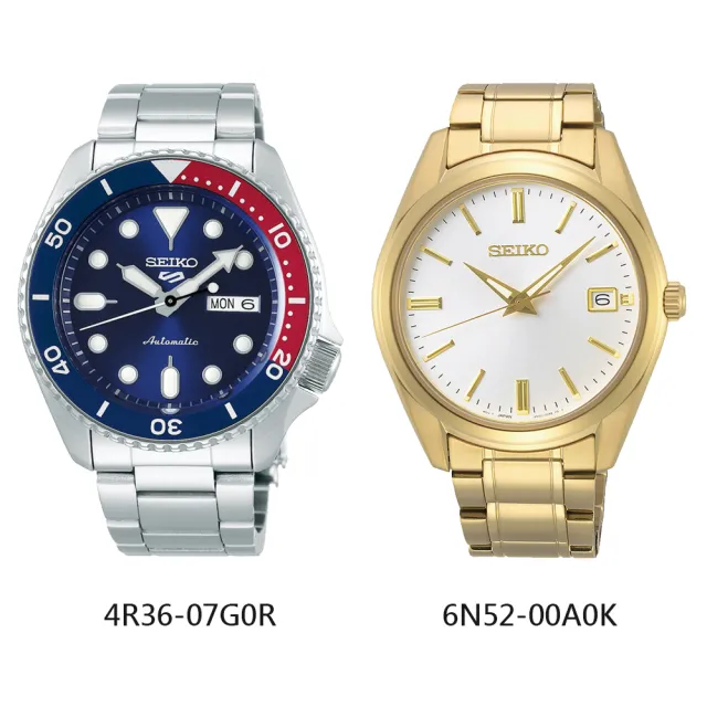 【SEIKO 精工】5 Sports/CS系列 經典熱賣款 男錶 女錶 雙11 送禮(4R36-07G0Q/4N30-00M0S)