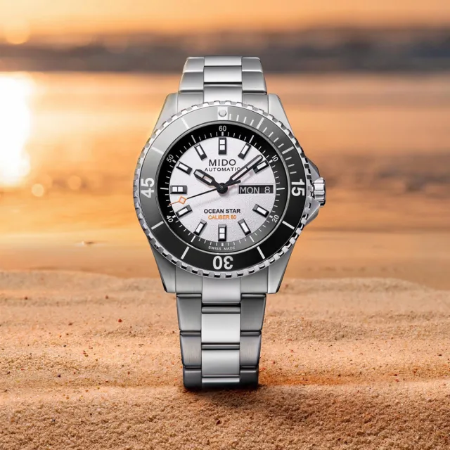 【MIDO 美度】OCEAN STAR 200 海洋之星 潛水機械腕錶 錶 週年慶 雙11 (M0269301101100)
