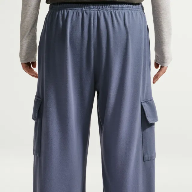 【NIKE 耐吉】長褲 女 工裝褲 寬鬆 AS W NSW PHNX CARGO PANTS 藍 IW1199-491