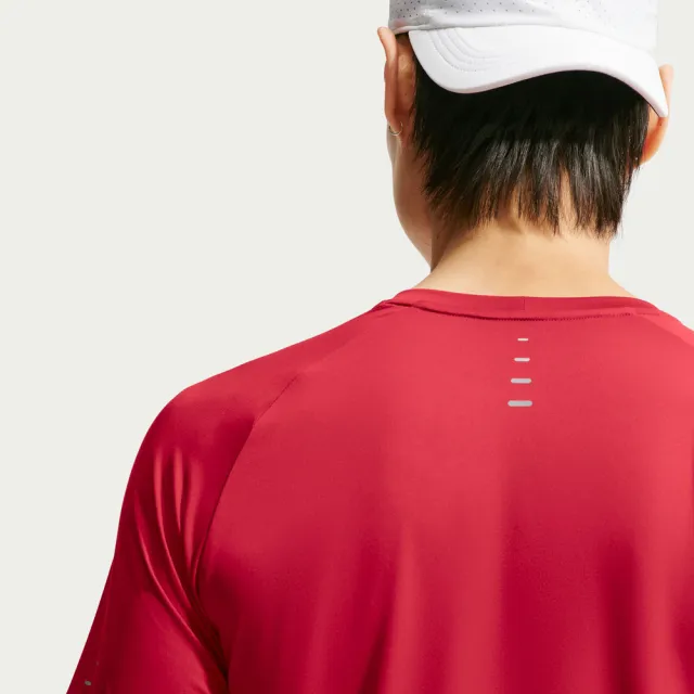 【NIKE 耐吉】短袖上衣 男 T恤 運動 速乾 排汗 AS M NK DFADV STRIDE SS TOP 紅 HV5204-608