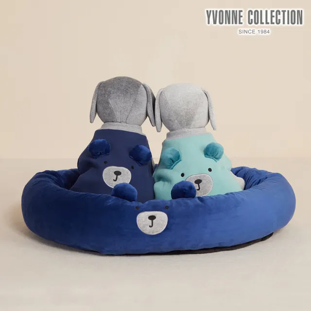 【YVONNE 以旺傢飾】伯恩熊寵物窩-星夜藍