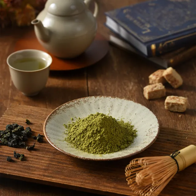 【Vilson 米森】台灣無加糖純茶粉50g/盒(紅玉紅茶/輕烏龍茶/四季春茶)