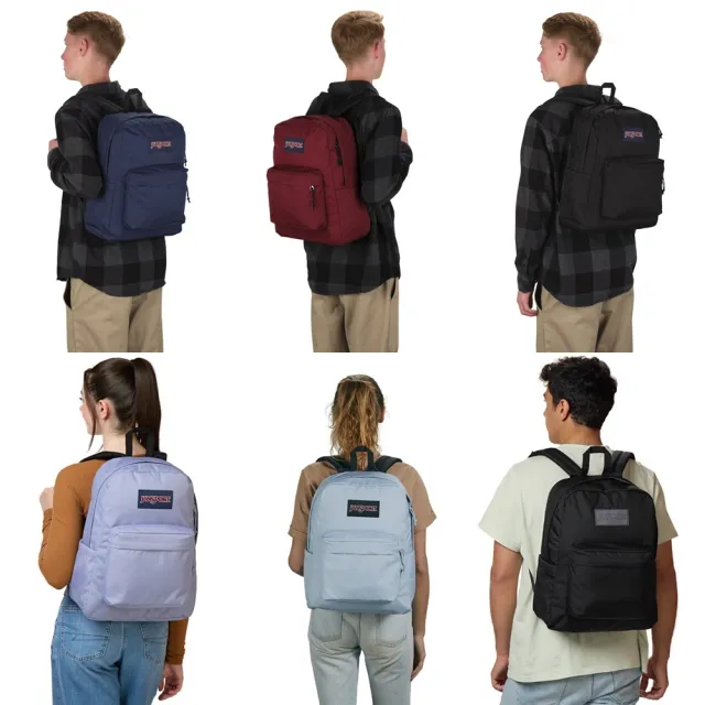 【JANSPORT】雙11 SUPERBREAK PLUS 26L 後背包 書包(JS0A4QUE-多色)