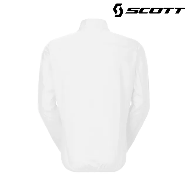 【SCOTT】Endurance 男性自行車防風外套｜白 (S-XXL) 自行車外套 單車外套 防潑水