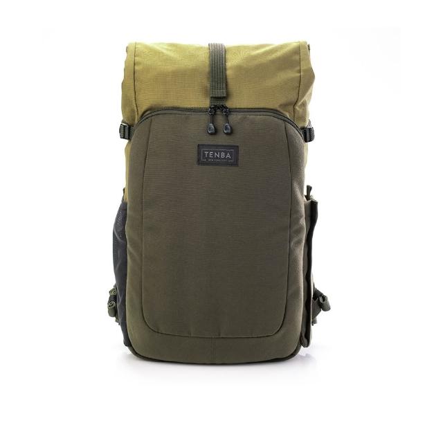 【TENBA】Fulton v2 14L 復古攝影後背包 - Black/ Tan/Olive (公司貨)