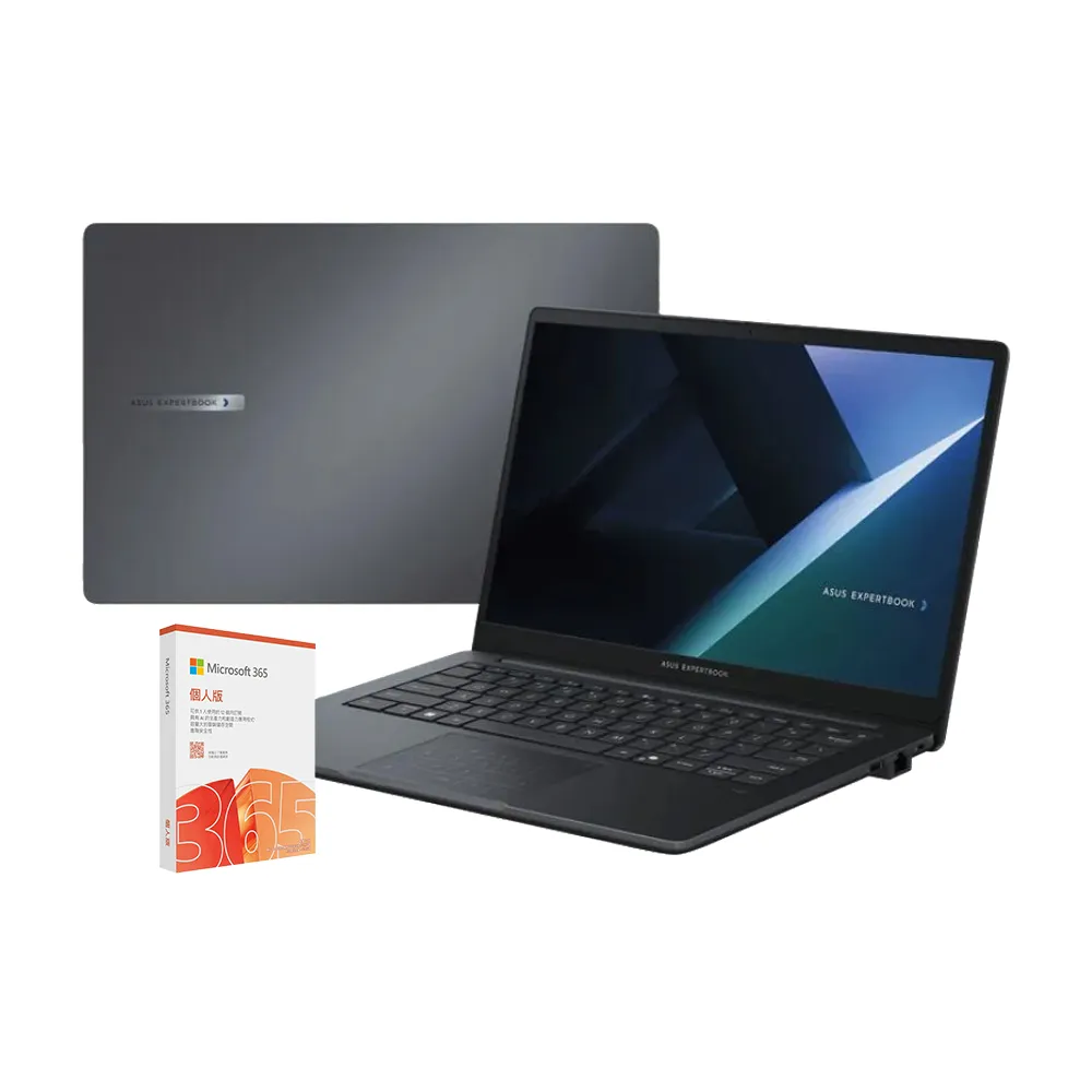【ASUS 華碩】微軟M365組★14吋 Core7 商用筆電(Core7-150U/16G/512G SSD/W11P)
