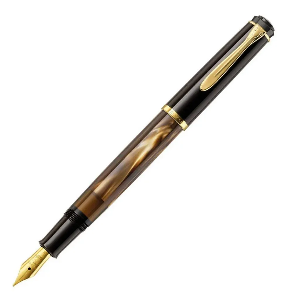 【Pelikan】百利金 M200 鋼筆 棕石紋