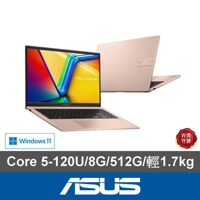 【ASUS 華碩】Office2024組★15.6吋Core 5效能筆電(VivoBook X1504VA/Core 5-120U/8G/512G SSD/W11)