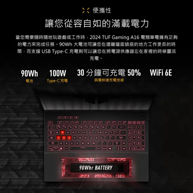 【ASUS 華碩】TUF耳機組★16吋GeForce RTX 5060 R9電競筆電(FA608PMR-0041A8940HX/R9-8940HX/16G/512G/W11)