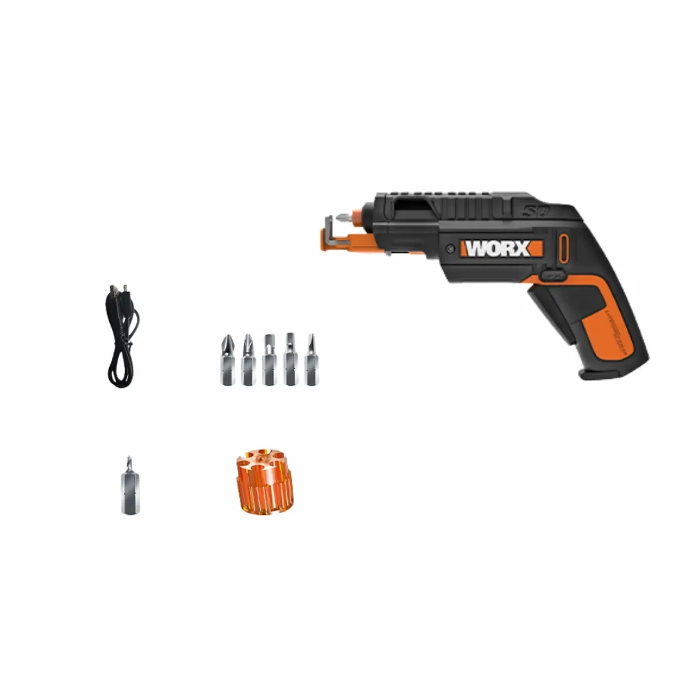 【WORX 威克士】4V 左輪式鋰電起子機 電動起子 電動螺絲起子 充電式 自動切換批頭 居家維修 WX255.4
