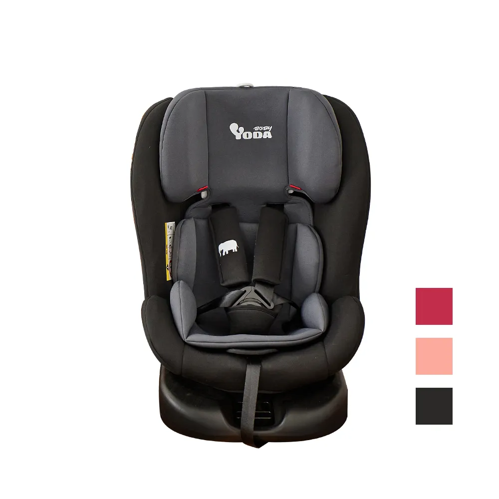 【YODA】0-12歲適用360度汽車兒童安全座椅/汽座(ISOFIX/車置安全帶)