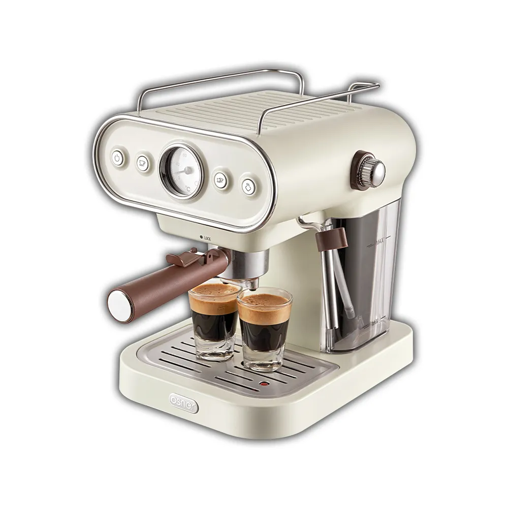 【Osner 韓國歐紳】Dmo半自動義式雙膠囊咖啡機(美式/義式/Nespresso & Dolce Gusto 都可以沖!)