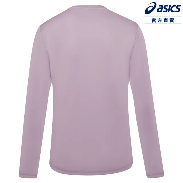 【asics 亞瑟士】長袖上衣 女款 亞洲版 跑步上衣 2012D714-500