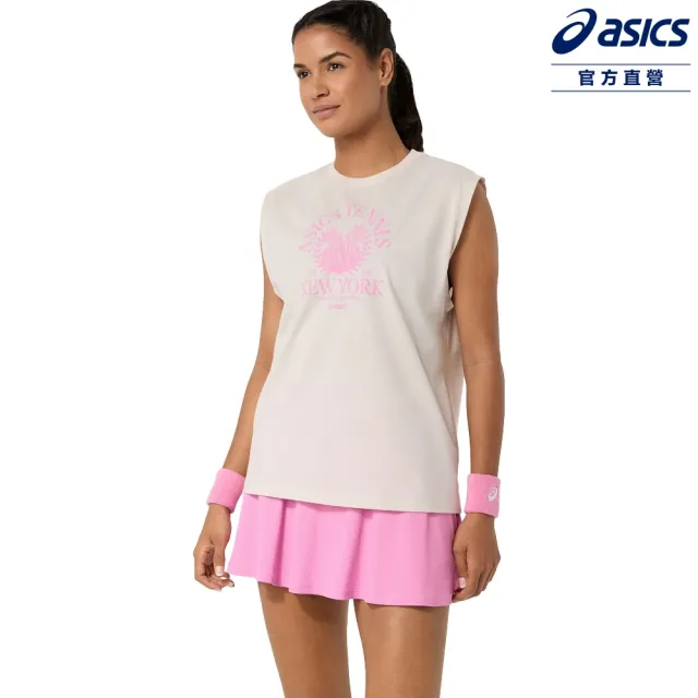 【asics 亞瑟士】背心 女款 海外版 網球上衣 2042A393-250