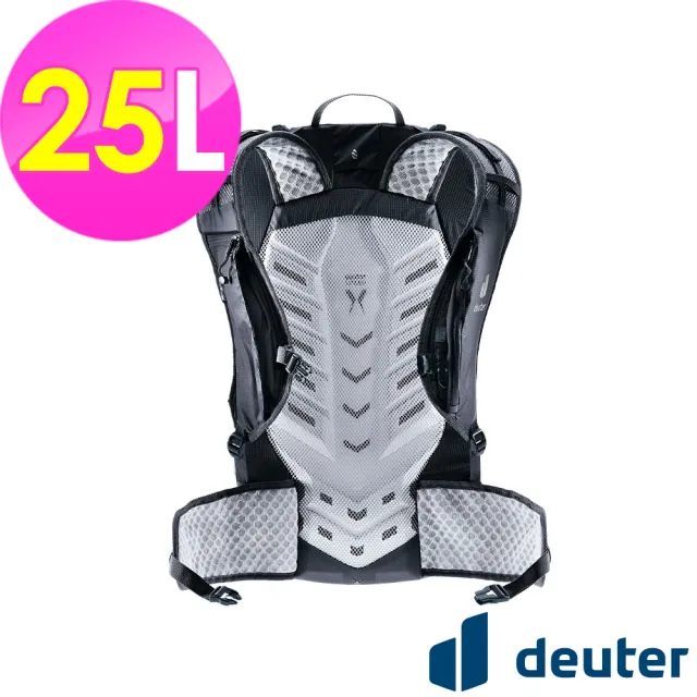 【deuter】SPEED LITE PRO超輕量旅遊背包25L(3412325黑/戶外旅遊/日常休閒/旅行/登山健行)