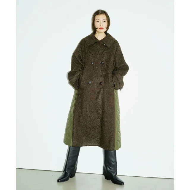 【BEAMS】官方旗艦館 RBS / 女裝 絎縫 拼接 大衣