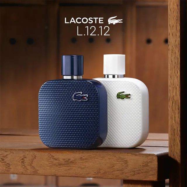 【LACOSTE】經典深藍淡香精100ml(贈LACOSTE品牌摺疊傘+隨機小香乙瓶.專櫃公司貨)
