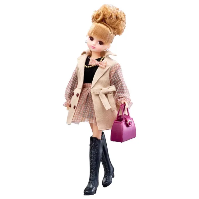 【TAKARA TOMY】Licca 莉卡娃娃 LD-17 甜美格紋秋妝莉卡
