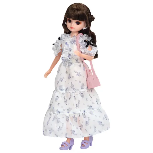 【TAKARA TOMY】Licca 莉卡娃娃 LD-15 碎花洋裝莉卡