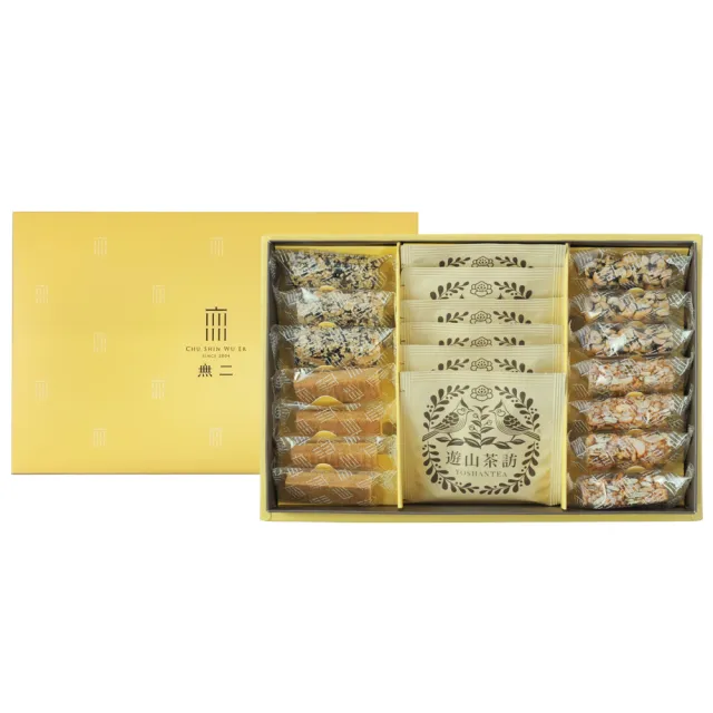 【CHU SHIN WU ER 無二】暖耀禮盒 遊山茶訪(175g±4.5%)*2