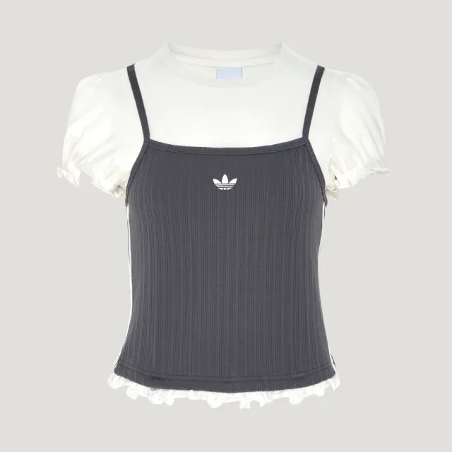 【adidas 愛迪達】短袖上衣 T恤 女 - Originals LI5117