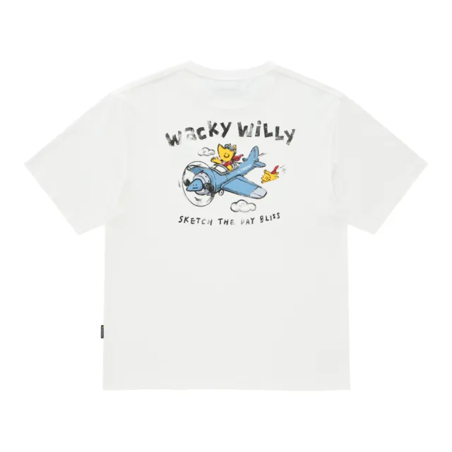 【Wacky WiLLY】台灣限定 台北航空短袖T恤 白(UNI短袖上衣)