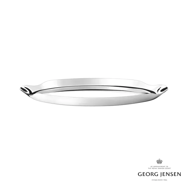 【Georg Jensen 喬治傑生】WINE & BAR Tray 托盤 (鏡面拋光不鏽鋼)