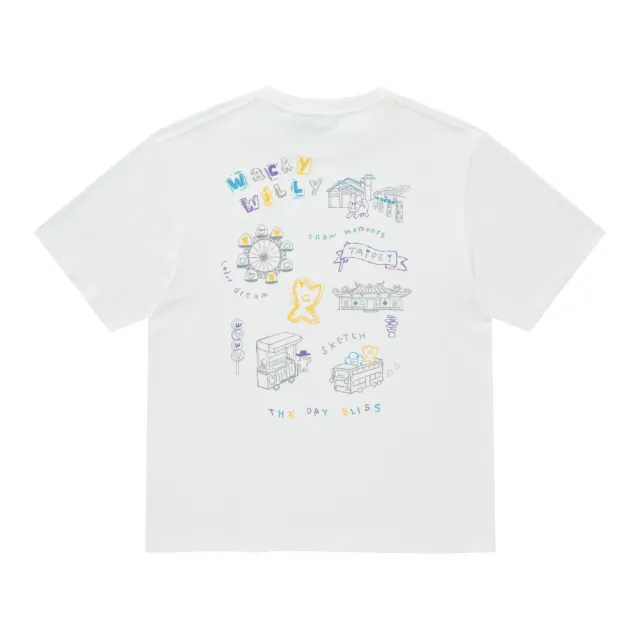 【Wacky WiLLY】台灣限定 KIKY City 巡迴短袖T恤 白(UNI短袖上衣)