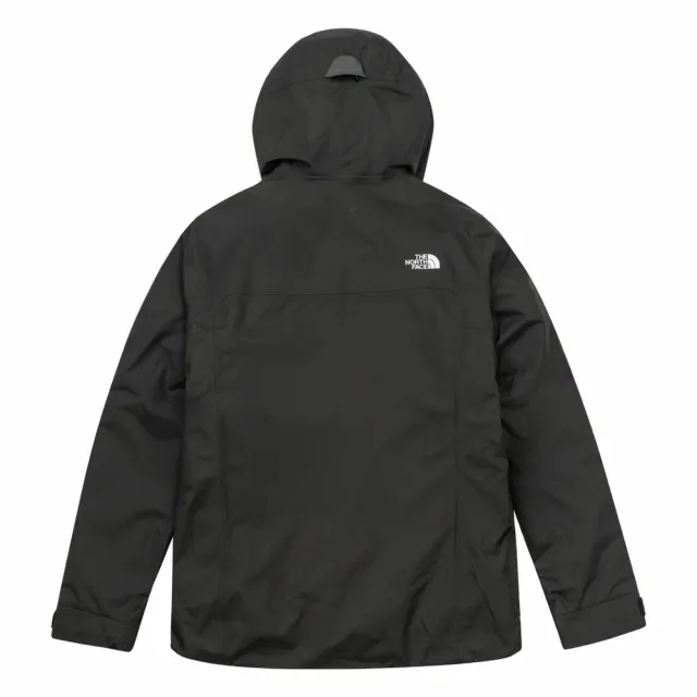 【The North Face】北面女款黑色DRYVENT防水鋪棉內裡三合一外套｜8J8WJK3