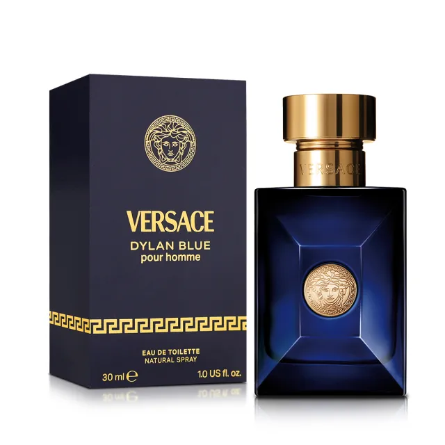 【VERSACE 凡賽斯】狄倫.正藍男性淡香水30ml(專櫃公司貨)