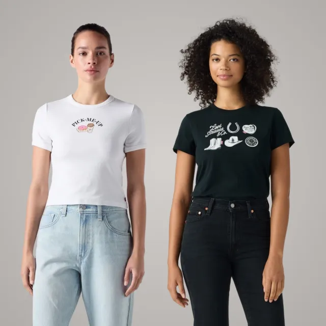【LEVIS】男女生 短袖T 上衣 99限定優惠 男女上衣 寬鬆版型 多款任選