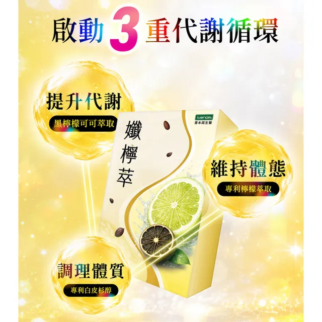 【iVENOR】孅檸萃5盒(30粒/盒 雙寶媽謝京穎見證推薦)