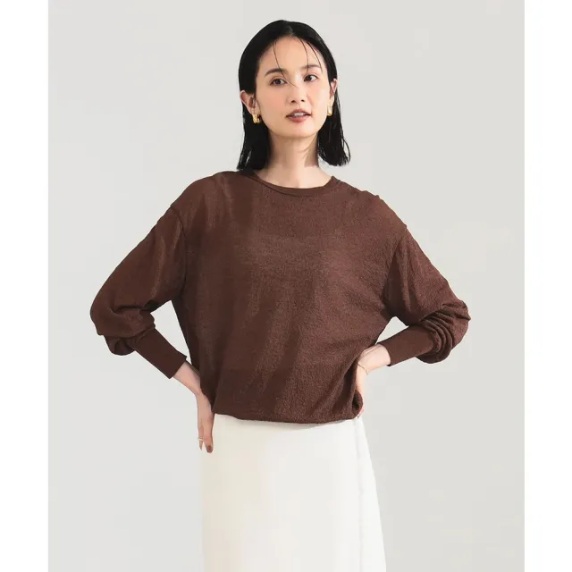 【BEAMS】官方旗艦館 Demi-Luxe BEAMS / 女裝 棉/尼龍 針織 上衣