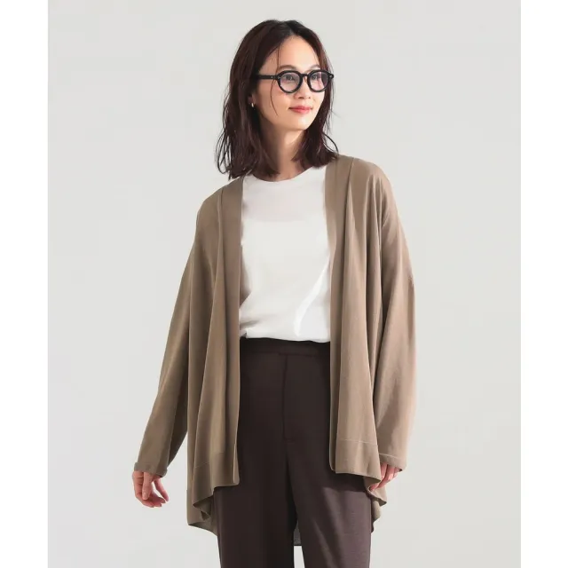 【BEAMS】官方旗艦館 Demi-Luxe BEAMS / 女裝 18G 長版 開襟衫