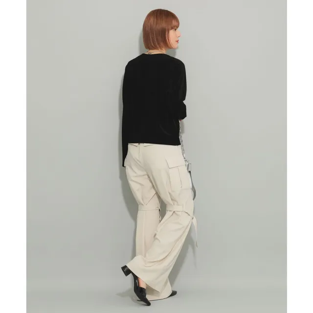 【BEAMS】官方旗艦館 Ray BEAMS / 女裝 腿部綁帶 CARGO 長褲