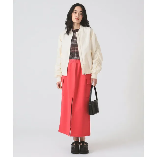 【BEAMS】官方旗艦館 Champion × Ray BEAMS / 女裝 開衩 口袋長裙