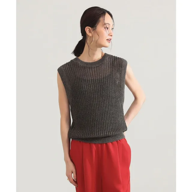【BEAMS】官方旗艦館 Demi-Luxe BEAMS / 女裝 亞麻 背心