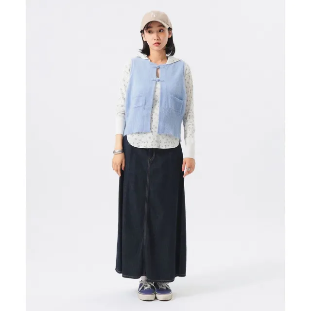 【BEAMS】官方旗艦館 BEAMS BOY / 女裝 丹寧 五口袋 長裙