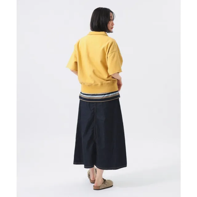 【BEAMS】官方旗艦館 BEAMS BOY / 女裝 丹寧 五口袋 長裙