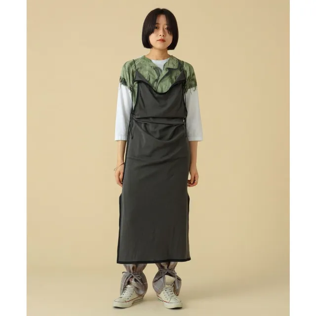 【BEAMS】官方旗艦館 maturely / 女裝 細肩帶拉繩 開衩 洋裝