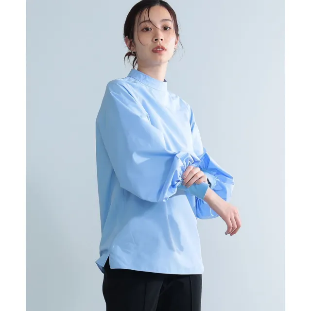 【BEAMS】官方旗艦館 AK+1 / 女裝 份量袖 微高領 上衣