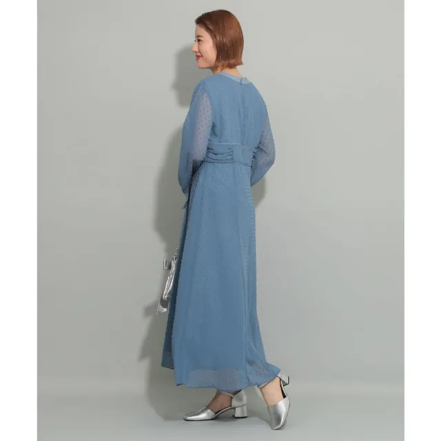 【BEAMS】官方旗艦館 Ray BEAMS / 女裝 多臂花式織 鑰匙領 洋裝