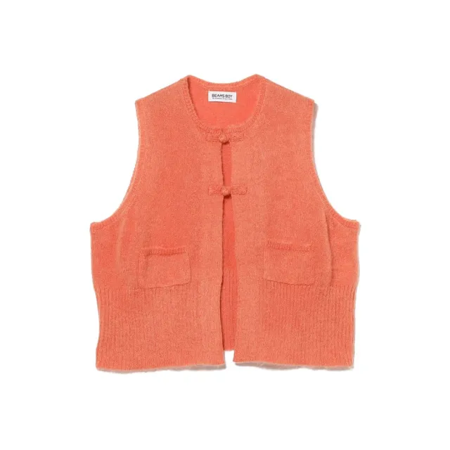 【BEAMS】官方旗艦館 BEAMS BOY / 女裝 中國結 背心