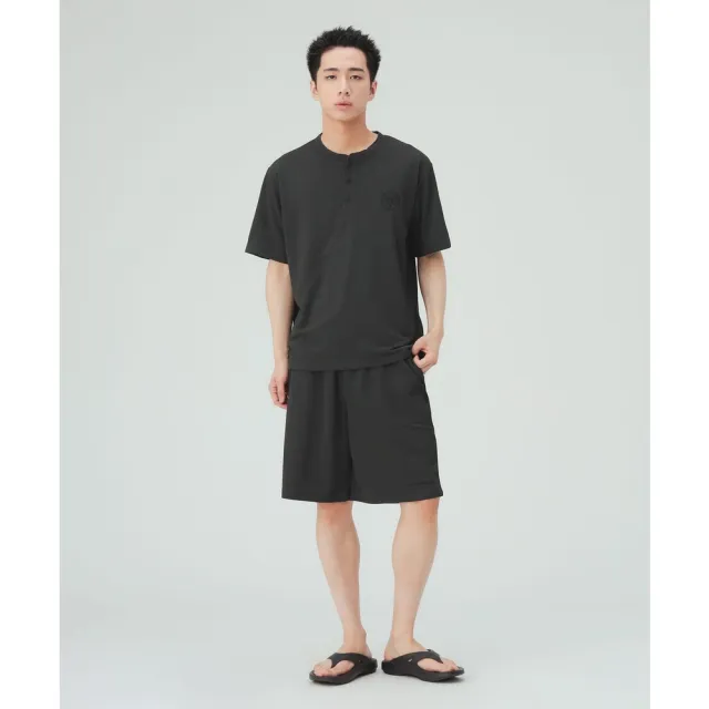 【BEAMS】官方旗艦館 BEAMS HEART / 男裝MHC毛圈布 吸水速乾 上衣短褲套組