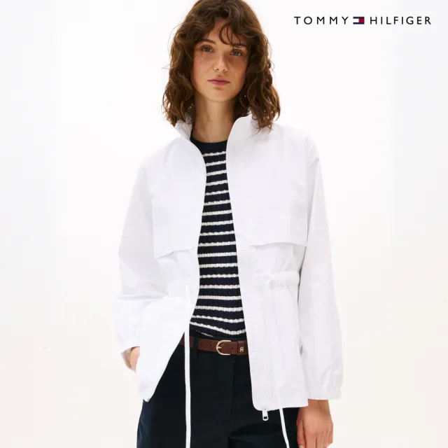 【TOMMY HILFIGER】官方旗艦館Tiffany 防風遊艇外套 裸色